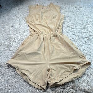 Lululemon Lightweight High-Neck Romper Prosecco